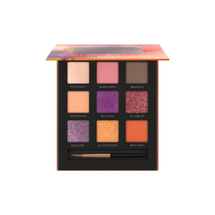 Catrice Colour Blast Eyeshadow Palette Szemhéjfesték nőknek 6,75 g Változat 010 Tangerine meets Lilac