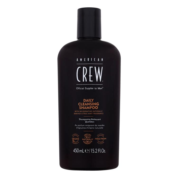 American Crew Daily Cleansing Sampon férfiaknak 450 ml