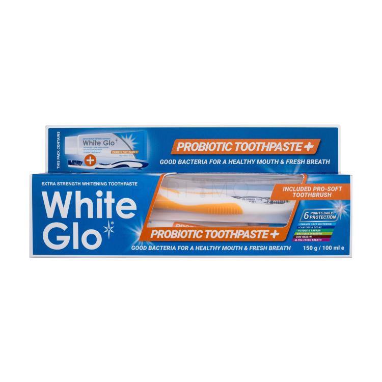 White Glo Probiotic Fogkrém Szett