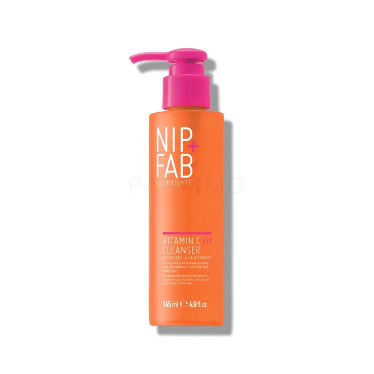 NIP+FAB Illuminate Vitamin C Fix Cleanser Arctisztító gél nőknek 145 ml