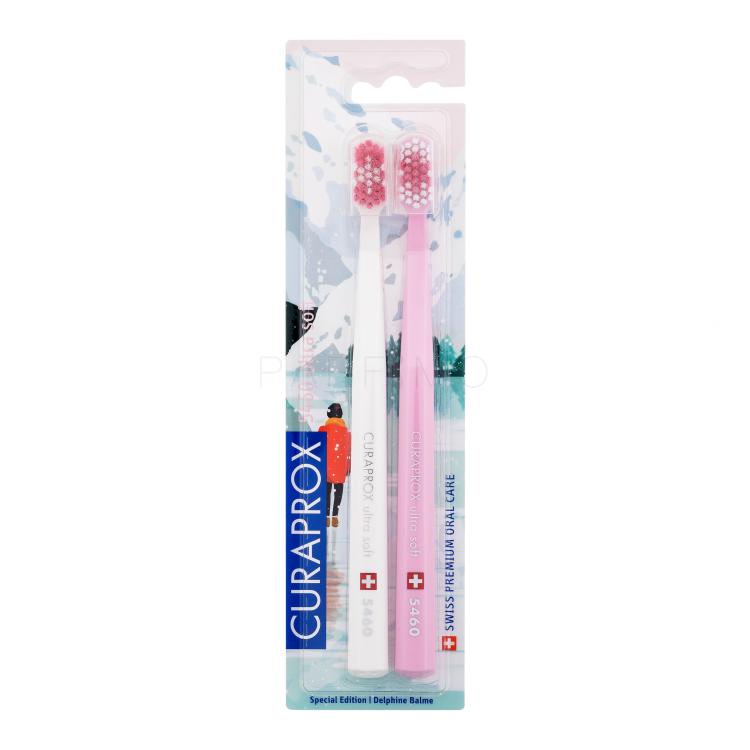 Curaprox 5460 Ultra Soft Duo Winter Pink Edition Fogkefe Szett