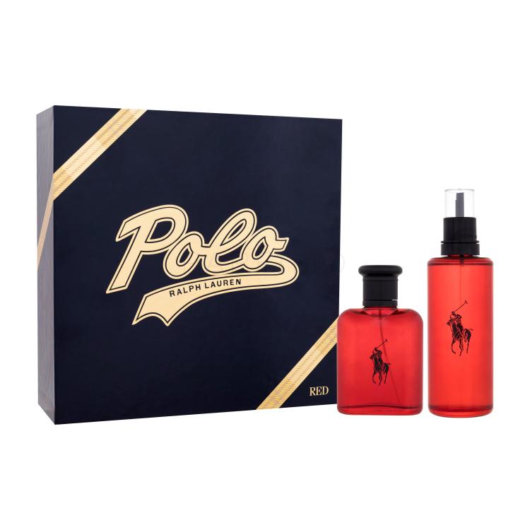 Ralph Lauren Polo Red Ajándékcsomagok eau de toilette 75ml + eau de toilette utántöltő 150 ml