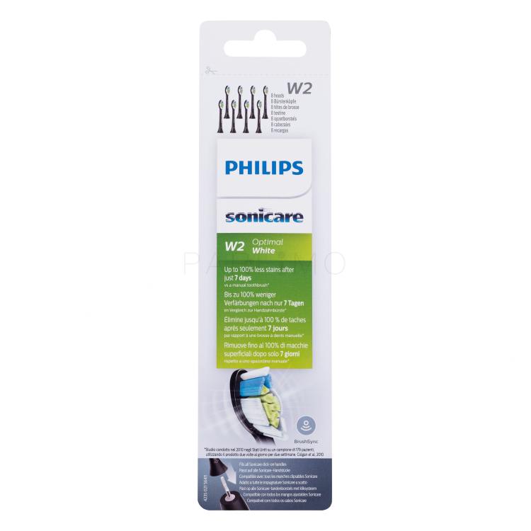 Philips Sonicare Optimal White W2 HX6068/13 Black Pótfej Szett