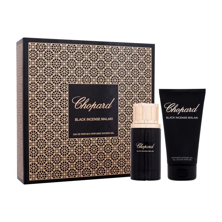 Chopard Malaki Black Incense Ajándékcsomagok eau de parfum 80 ml + tusfürdő 150 ml