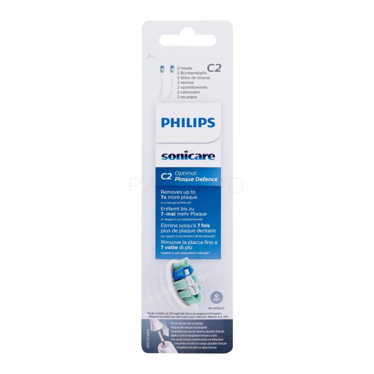 Philips Sonicare C2 Optimal Plaque Defence HX9022/10 White Pótfej Szett