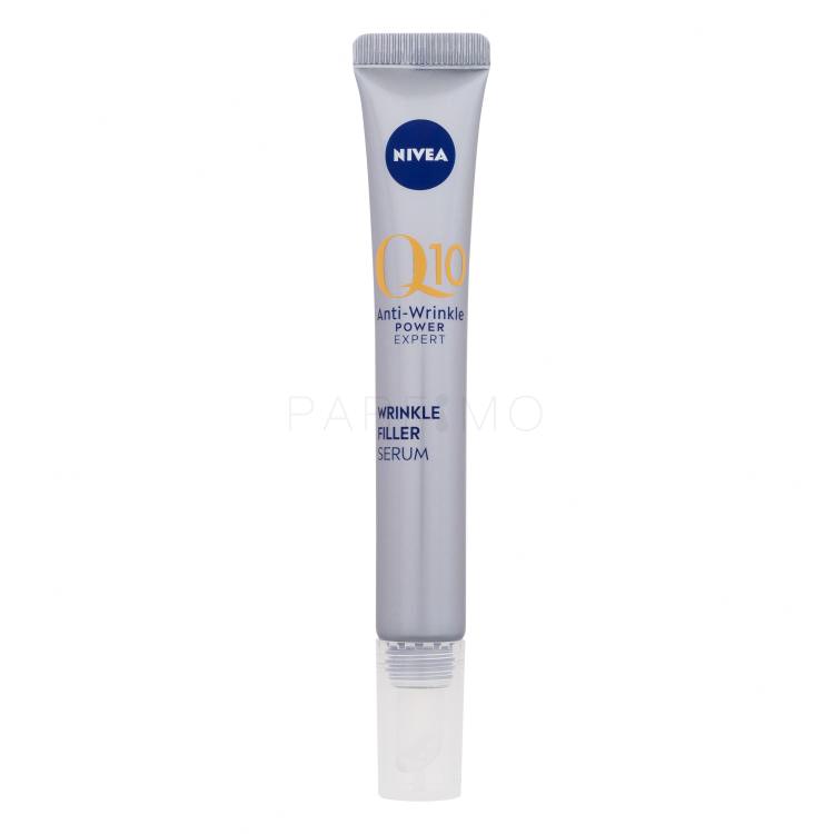 Nivea Q10 Anti-Wrinkle Expert Targeted Wrinkle Filler Serum Arcszérum nőknek 15 ml