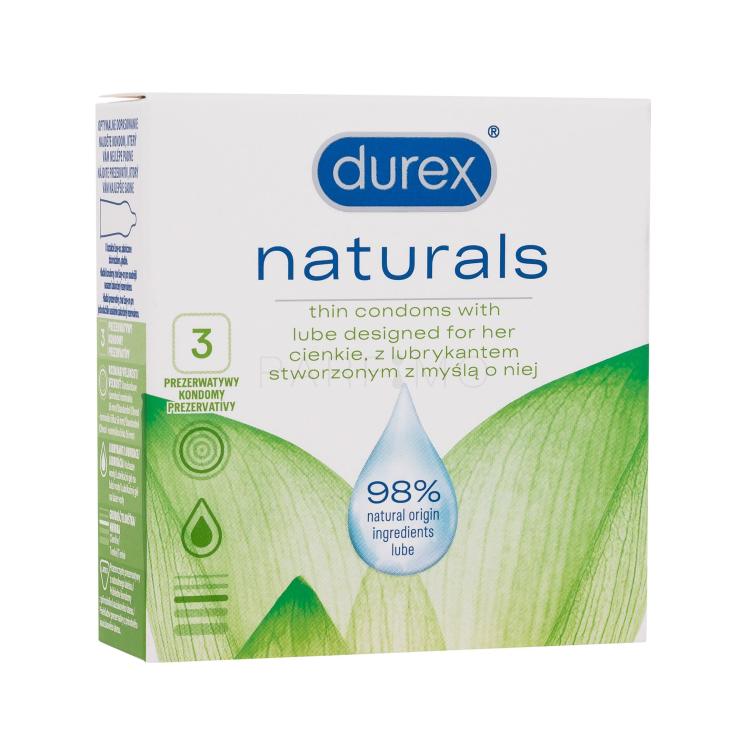 Durex Naturals Óvszer férfiaknak Szett