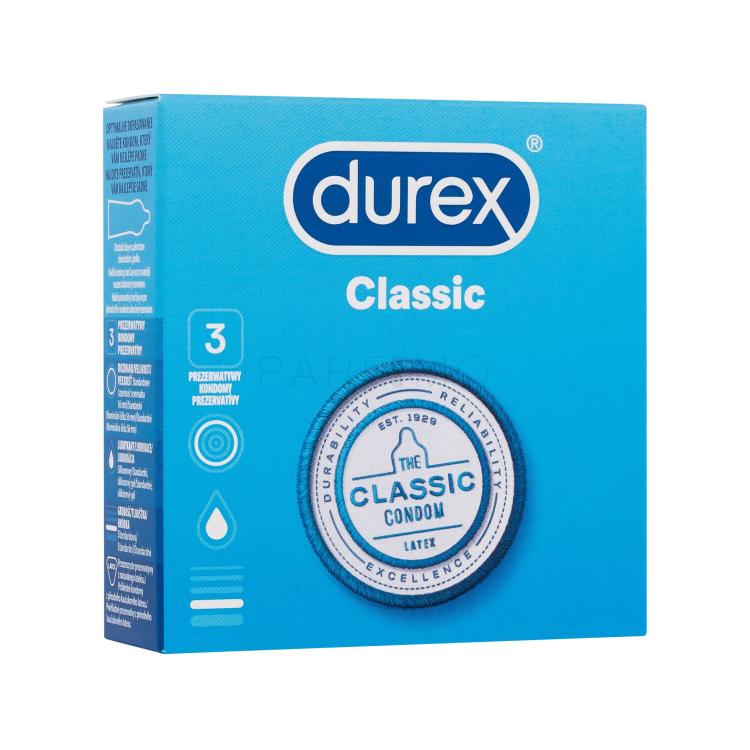 Durex Classic Óvszer férfiaknak Szett