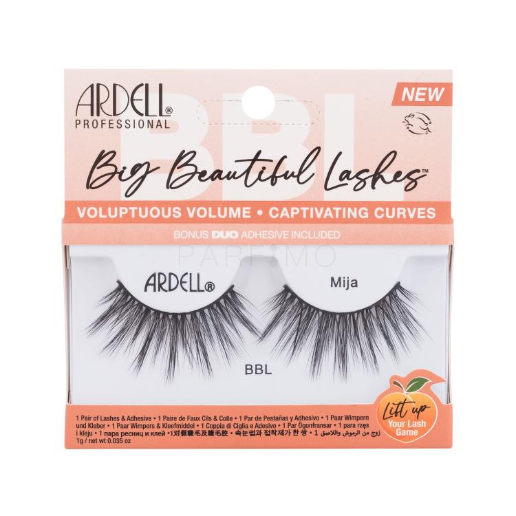 Ardell Big Beautiful Lashes Mija Műszempilla nőknek 1 db Változat Black sérült doboz