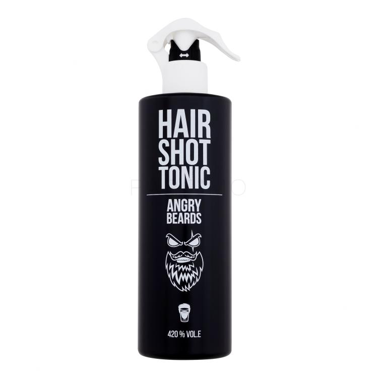 Angry Beards Hair Shot Tonic Öblítést nem igénylő hajápoló férfiaknak 500 ml sérült doboz