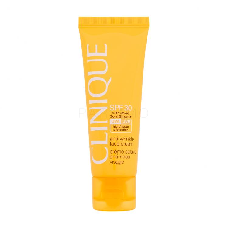 Clinique Sun Care Anti-Wrinkle Face Cream SPF30 Fényvédő készítmény arcra nőknek 50 ml