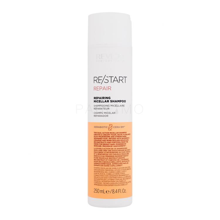 Revlon Professional Re/Start Repair Repairing Micellar Shampoo Sampon nőknek 250 ml