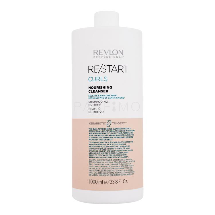 Revlon Professional Re/Start Curls Nourishing Cleanser Sampon nőknek 1000 ml