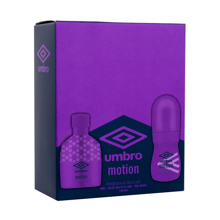 UMBRO Motion Ajándékcsomagok eau de toilette 30 ml + izzadásgátló 50 ml