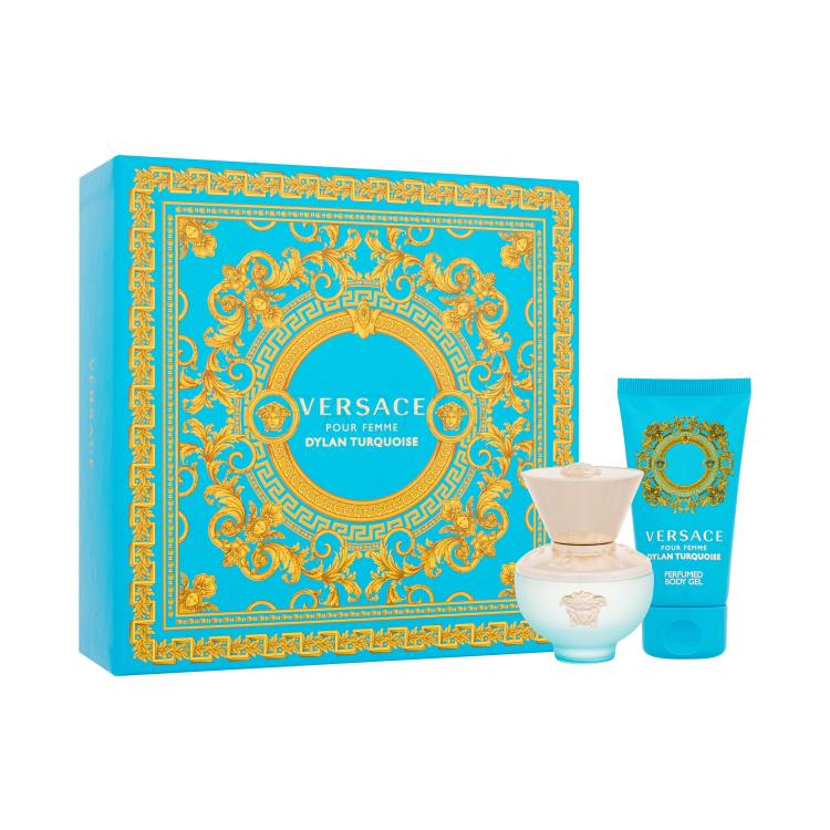 Versace Pour Femme Dylan Turquoise Ajándékcsomagok eu de toilette 30 ml + testgél 50 ml