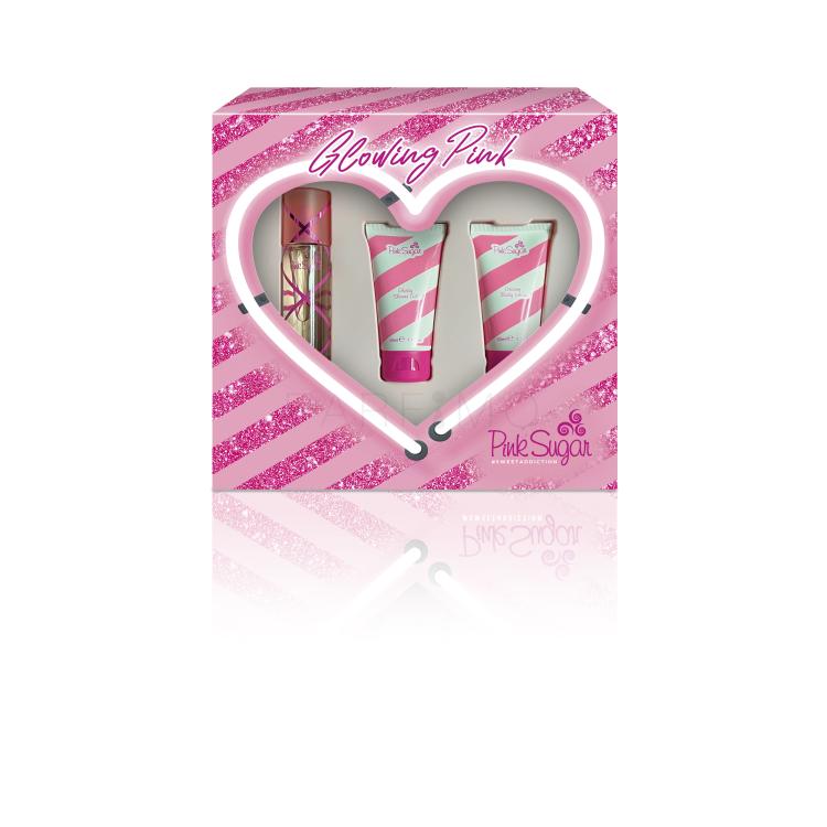 Pink Sugar Pink Sugar Ajándékcsomagok eau de toilette 50 ml + tusfürdő 50 ml + testápoló tej 50 ml