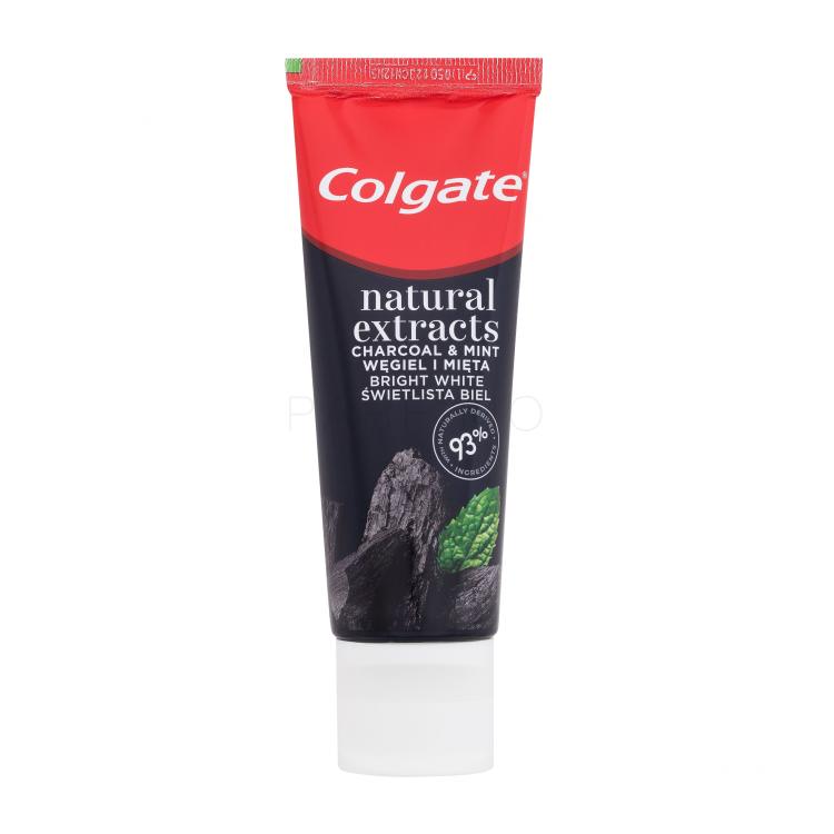 Colgate Natural Extracts Charcoal &amp; Mint Fogkrém 75 ml sérült doboz