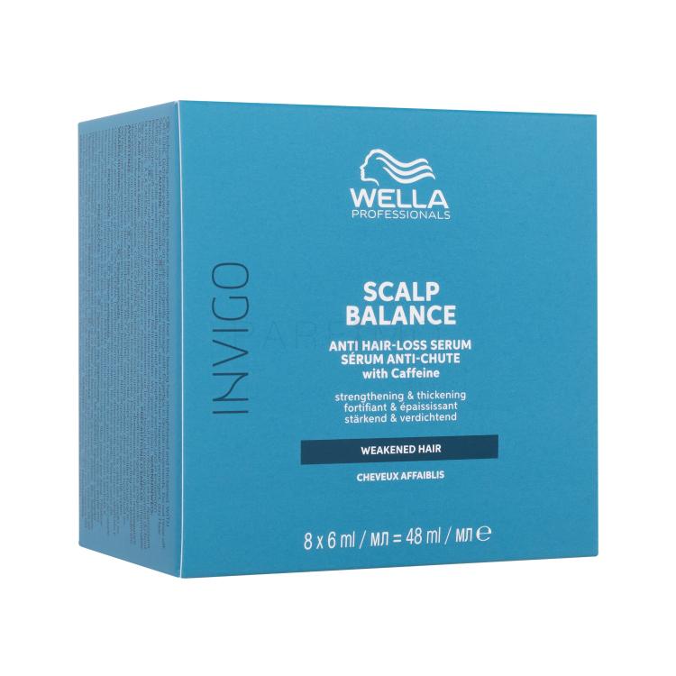 Wella Professionals Invigo Scalp Balance Anti Hair-Loss Serum Hajhullás elleni készítmény nőknek Szett sérült doboz