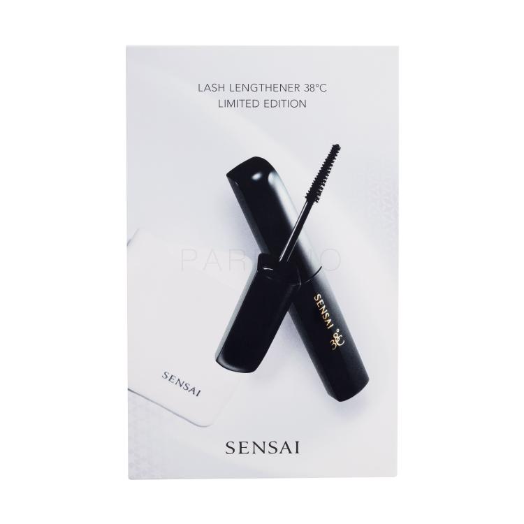 Sensai 38°C Lash Lengthener Limited Edition Ajándékcsomagok Lash Lengthener Mascara hosszabbító szempillaspirál 10 ml + tisztító szivacs 1 db