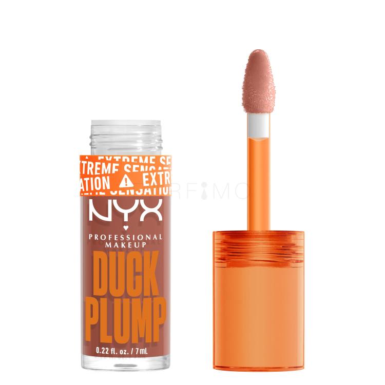 NYX Professional Makeup Duck Plump Szájfény nőknek 6,8 ml Változat 04 Apri Caught