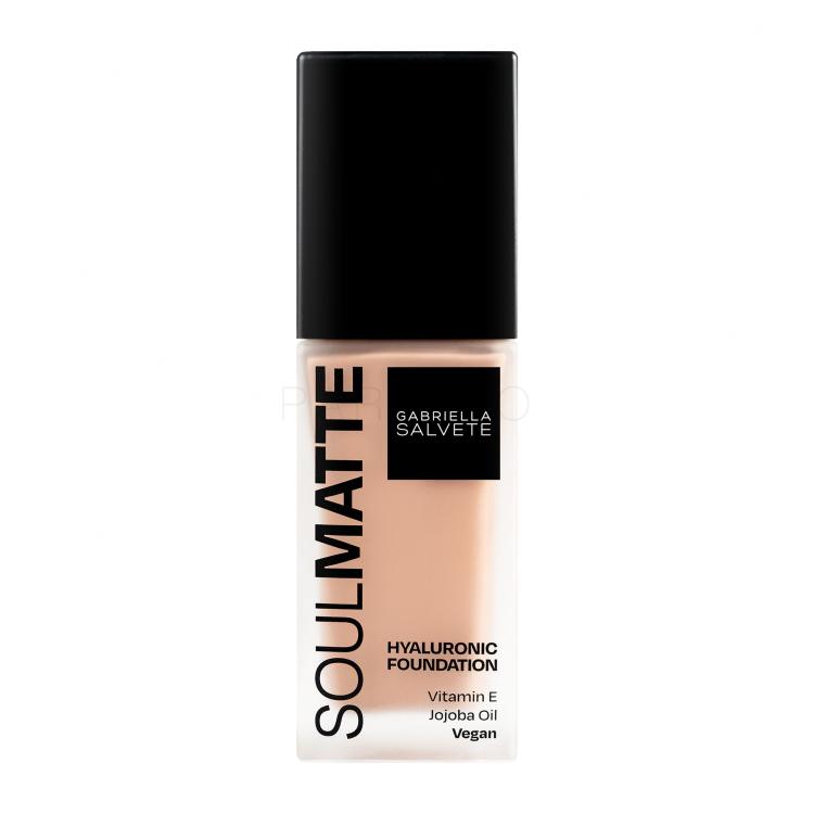 Gabriella Salvete Soulmatte Hyaluronic Foundation Alapozó nőknek 30 ml Változat 03N Beige Neutral