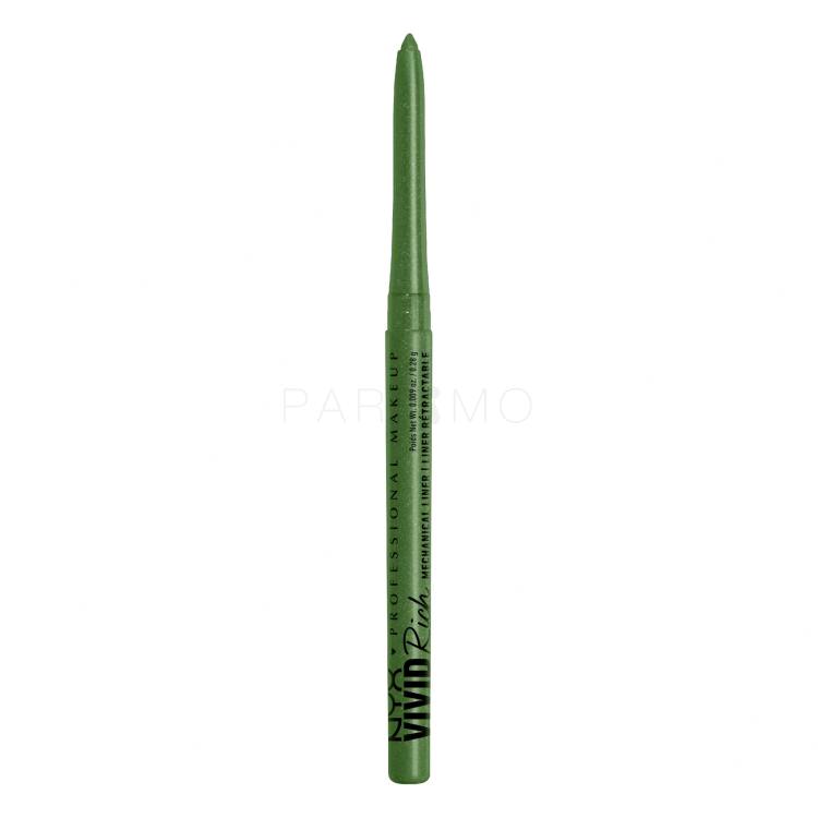 NYX Professional Makeup Vivid Rich Mechanical Liner Szemceruza nőknek 0,28 g Változat 09 Its Giving Jade