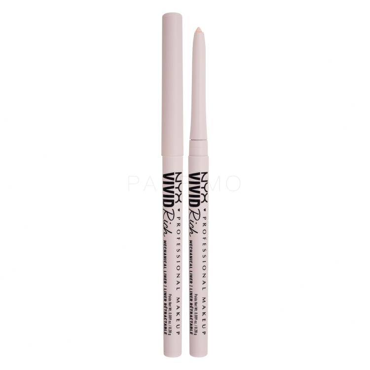 NYX Professional Makeup Vivid Rich Mechanical Liner Szemceruza nőknek 0,28 g Változat 02 Quartz Que