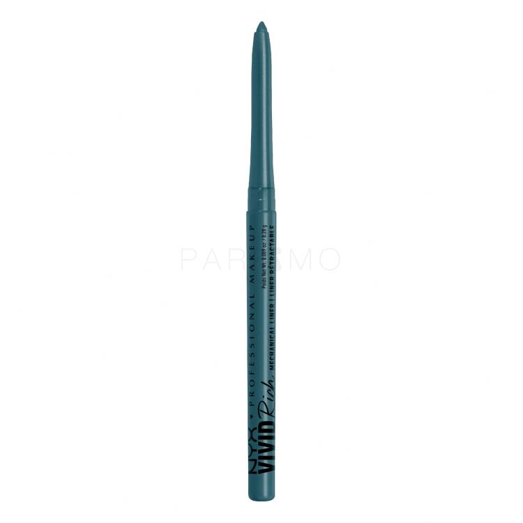 NYX Professional Makeup Vivid Rich Mechanical Liner Szemceruza nőknek 0,28 g Változat 13 Aquamarine Dream