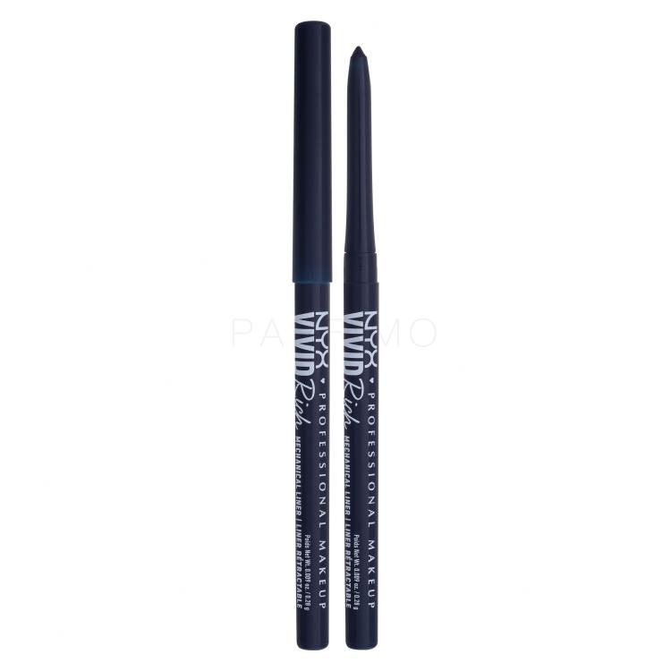 NYX Professional Makeup Vivid Rich Mechanical Liner Szemceruza nőknek 0,28 g Változat 14 Saphire Bling