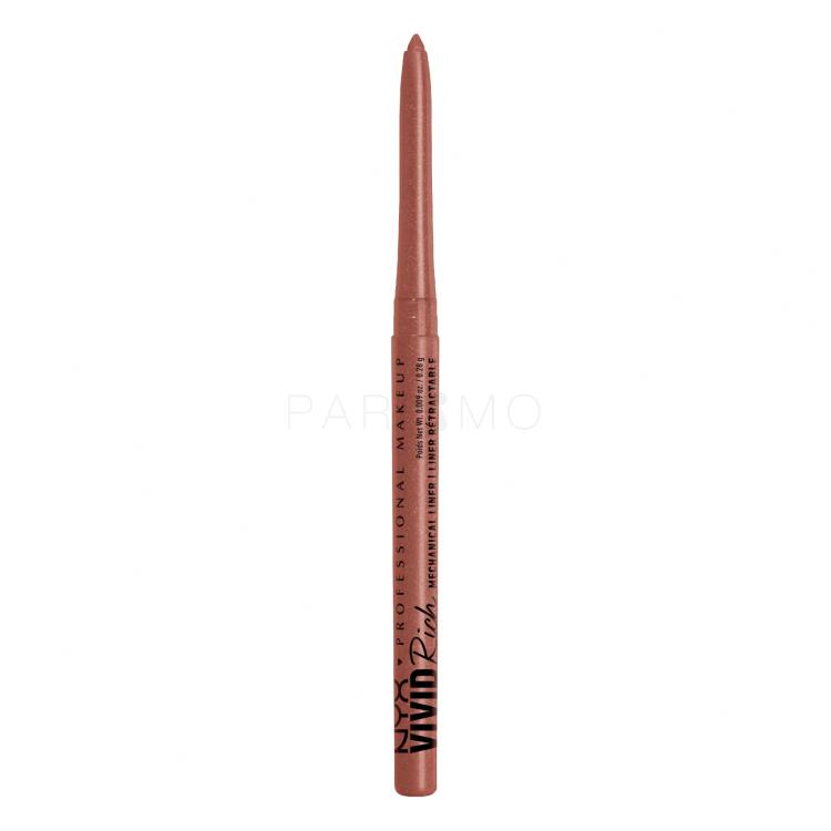 NYX Professional Makeup Vivid Rich Mechanical Liner Szemceruza nőknek 0,28 g Változat 10 Spicy Pearl