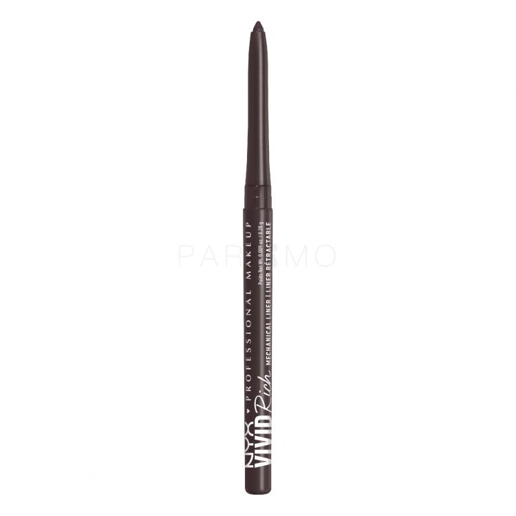 NYX Professional Makeup Vivid Rich Mechanical Liner Szemceruza nőknek 0,28 g Változat 15 Smokin Topaz