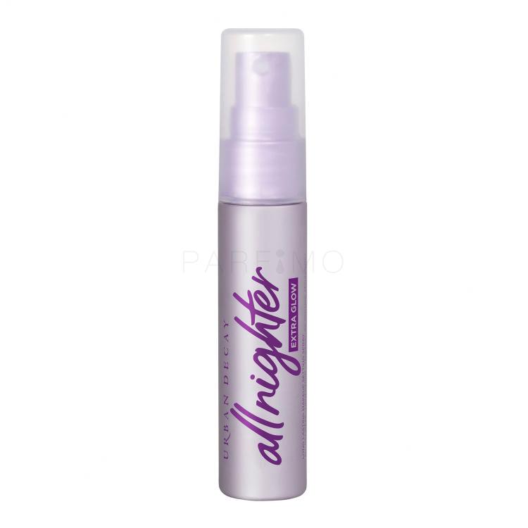 Urban Decay All Nighter Extra Glow Long Lasting Makeup Setting Spray Sminkfixáló nőknek 30 ml