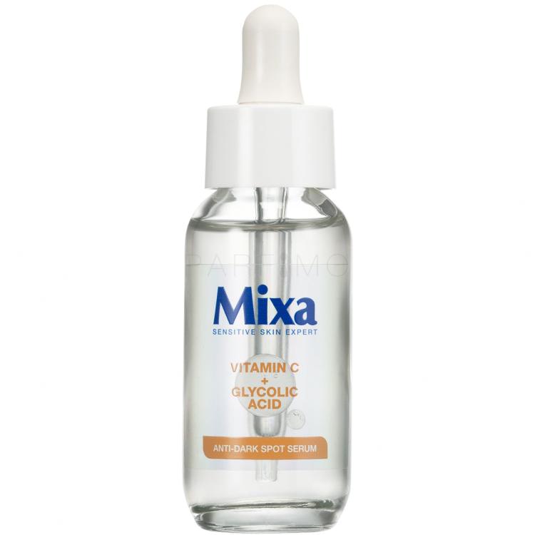 Mixa Vitamin C + Glycolic Acid Anti-Dark Spot Serum Arcszérum nőknek 30 ml