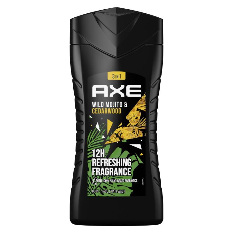 Axe Wild Mojito &amp; Cedarwood Tusfürdő férfiaknak 250 ml