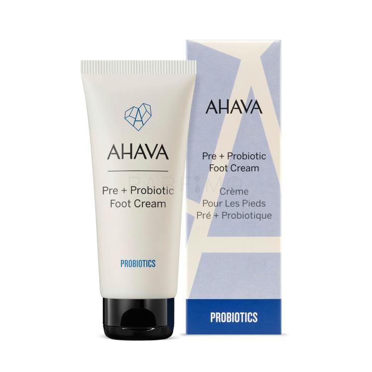 AHAVA Probiotics Pre + Probiotic Foot Cream Lábápoló krém nőknek 100 ml