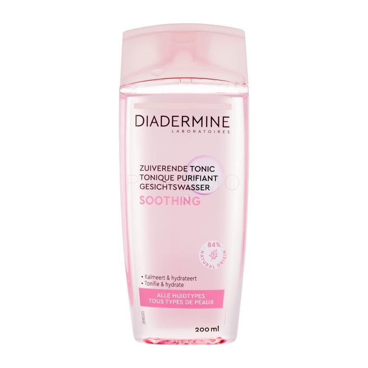 Diadermine Soothing Tonic Arcpermet nőknek 200 ml