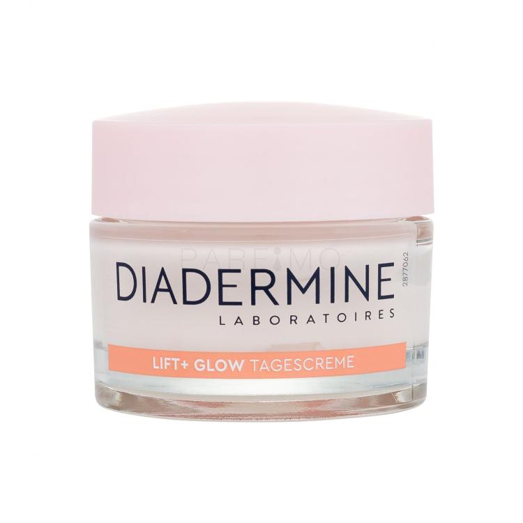 Diadermine Lift+ Glow Anti-Age Day Cream Nappali arckrém nőknek 50 ml