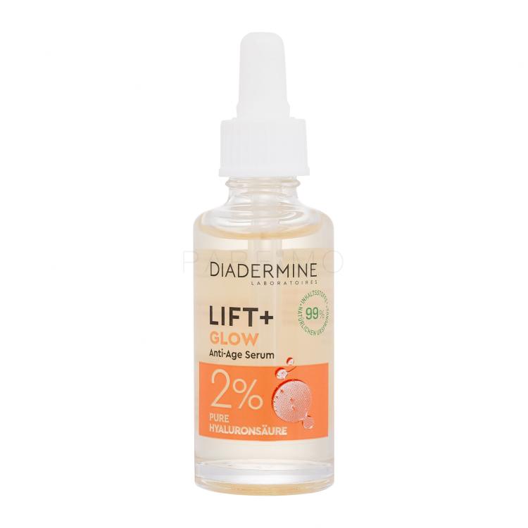 Diadermine Lift+ Glow Anti-Age Serum Arcszérum nőknek 30 ml