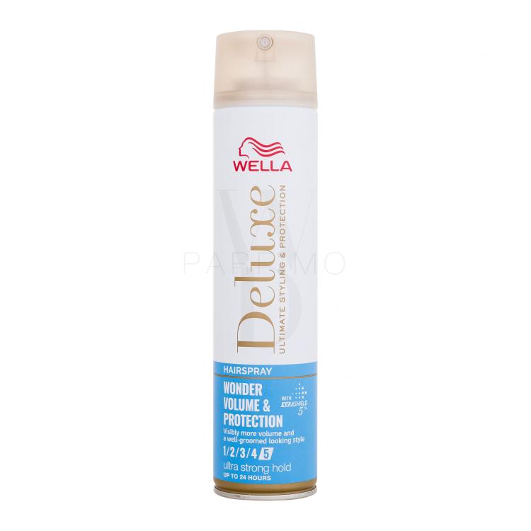 Wella Deluxe Wonder Volume &amp; Protection Hajlakk nőknek 250 ml