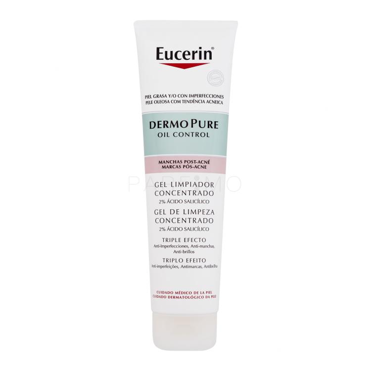 Eucerin DermoPure Triple Effect Cleansing Gel Arctisztító gél nőknek 150 ml