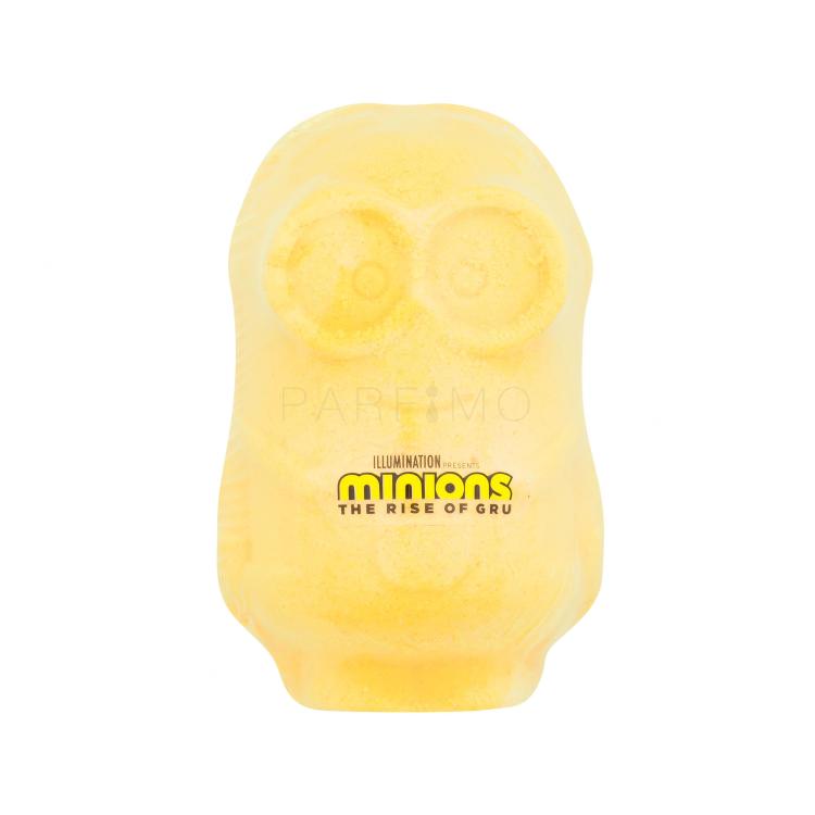 Minions Minions Bath Fizzer Yellow Fürdőbomba gyermekeknek 140 g