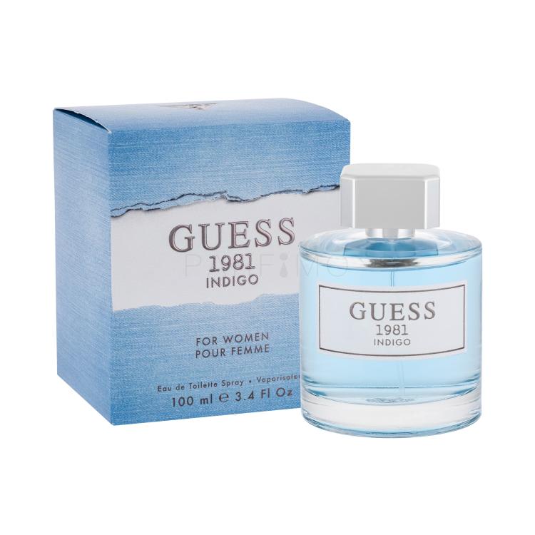 GUESS Guess 1981 Indigo Eau de Toilette nőknek 100 ml sérült flakon