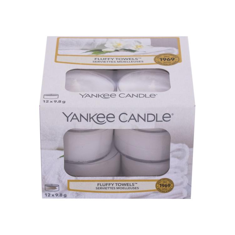 Yankee Candle Fluffy Towels Illatgyertya 117,6 g