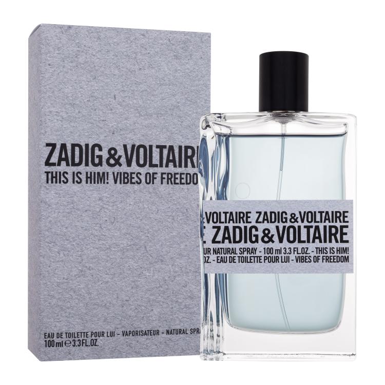 Zadig &amp; Voltaire This is Him! Vibes of Freedom Eau de Toilette férfiaknak 100 ml