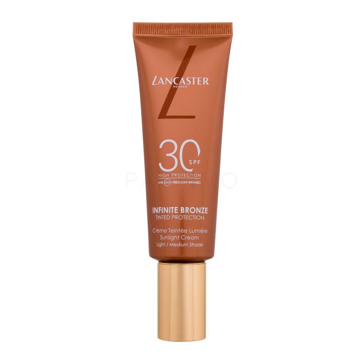 Lancaster Infinite Bronze Tinted Protection SPF30 Alapozó nőknek 50 ml Változat 1 Light/Medium