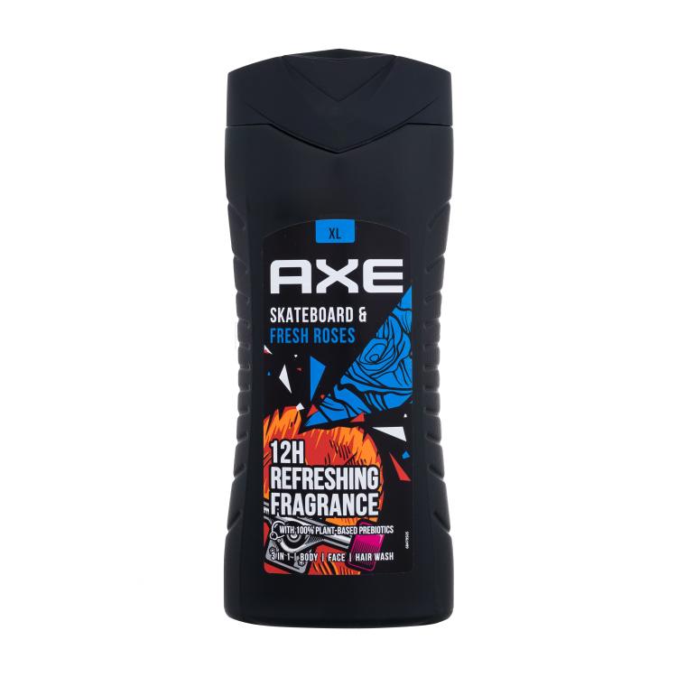 Axe Skateboard &amp; Fresh Roses Scent Tusfürdő férfiaknak 400 ml