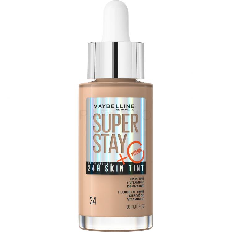 Maybelline Superstay 24H Skin Tint + Vitamin C Alapozó nőknek 30 ml Változat 34