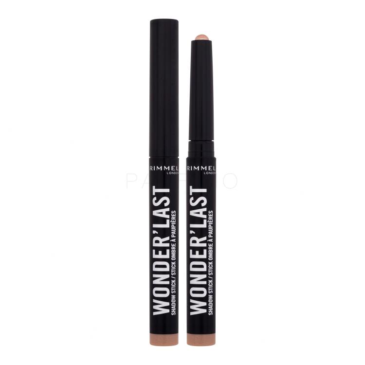 Rimmel London Wonder&#039;Last Shadow Stick Szemhéjfesték nőknek 1,64 g Változat 004 Soft Bubbles