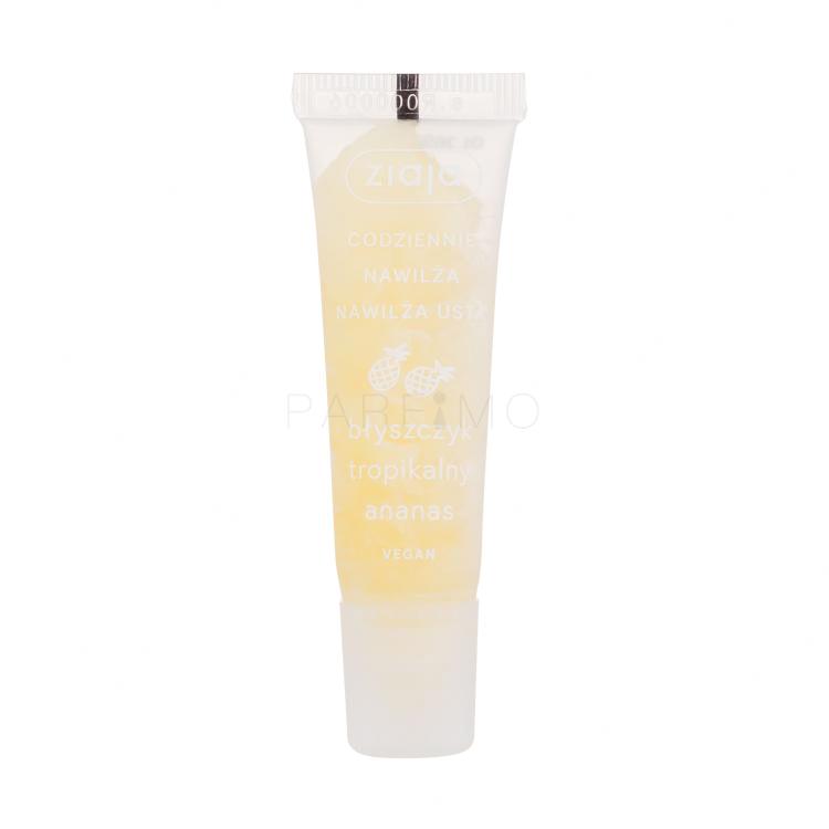 Ziaja Lip Gloss Tropical Pineapple Szájfény nőknek 12 ml