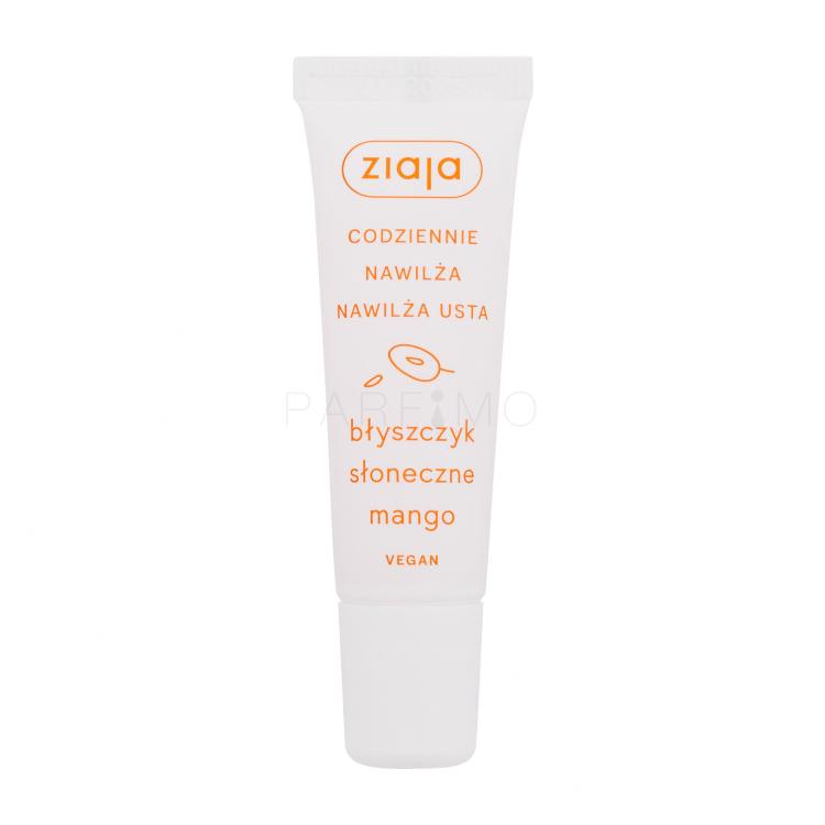 Ziaja Lip Gloss Sunny Mango Szájfény nőknek 12 ml